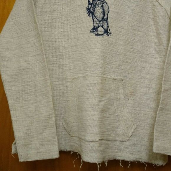 FAMOUS Branch  Sport  Knit Top Gray Hoody Sweatshirt Size XL - Picture 8 of 11